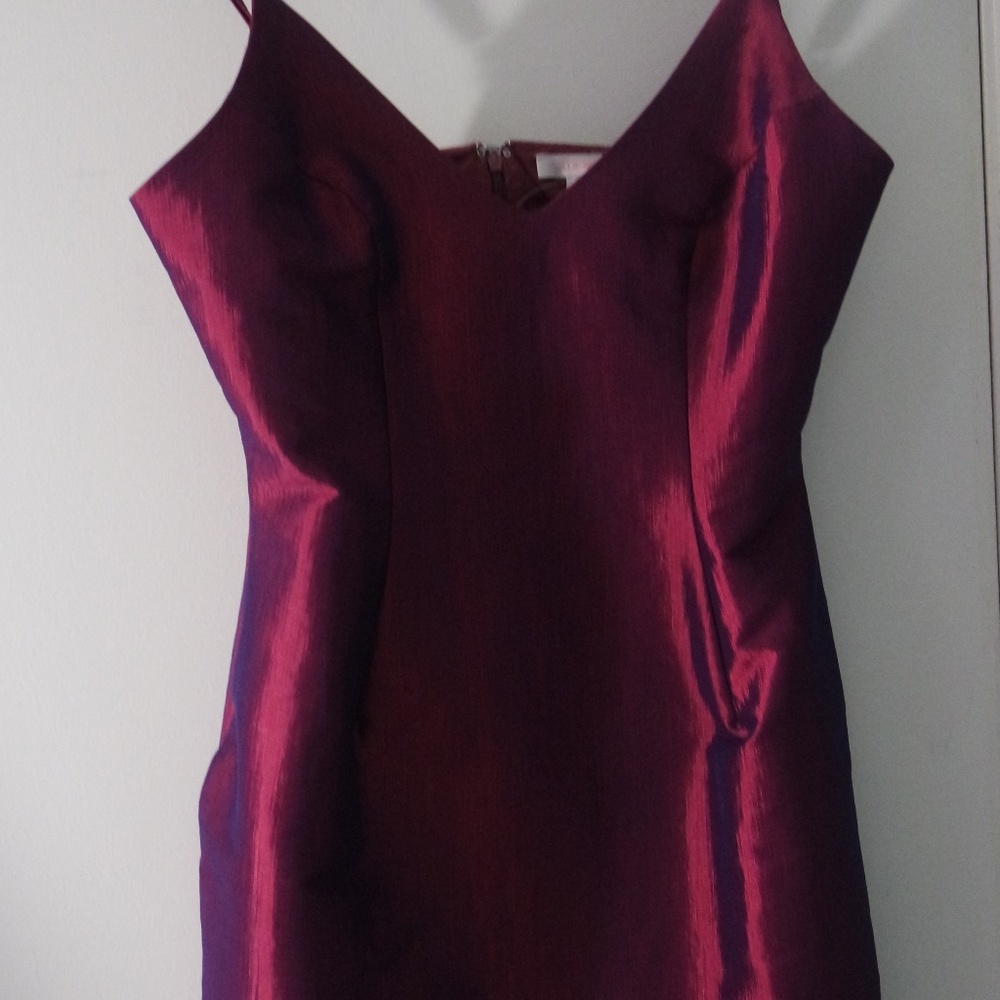 Burgendy Mini Dress from Mendocino by Luxxel!